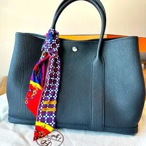 【希少★カラフルで可愛い♪】HERMES★Garden Party 36 HERMES Toile Negonda Garden Party 36 MM 5P Pink 438627